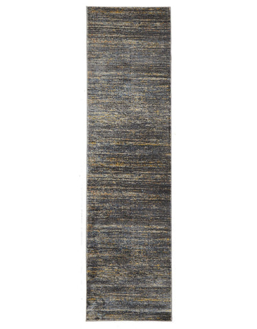 Dreamscape Distinguish Modern Slate Runner Rug