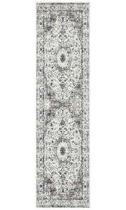 Aurora Mist White Transitional Rug