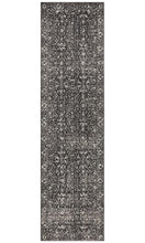 Aurora Estella Charcoal Transitional Runner Rug