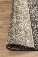 Aurora Estella Charcoal Transitional Runner Rug