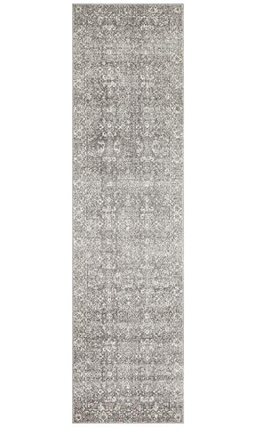 Aurora Pidgeon Grey Transitional Runner Rug