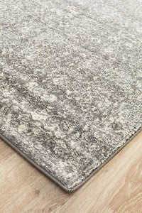 Aurora Pidgeon Grey Transitional Runner Rug