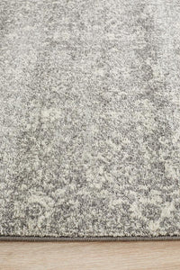 Aurora Pidgeon Grey Transitional Runner Rug