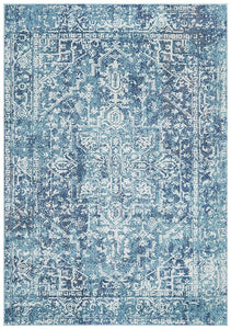 Aurora Muse Blue Transitional Rug