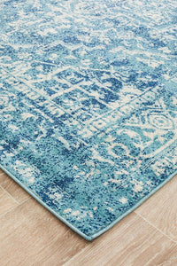 Aurora Muse Blue Transitional Rug