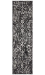 Aurora Scape Charcoal Transitional Rug