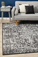 Aurora Scape Charcoal Transitional Rug
