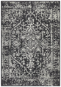 Aurora Scape Charcoal Transitional Rug