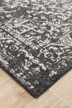 Aurora Scape Charcoal Transitional Rug