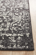 Aurora Scape Charcoal Transitional Rug