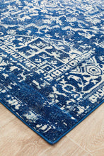 Aurora Contrast Navy Transitional Rug
