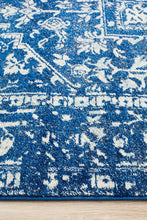 Aurora Contrast Navy Transitional Rug