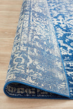 Aurora Contrast Navy Transitional Rug