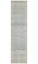 Aurora Glacier White Blue Transitional Rug