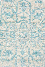 Aurora Glacier White Blue Transitional Rug