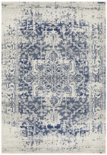 Aurora Horizon White Navy Transitional Rug