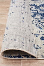 Aurora Horizon White Navy Transitional Rug