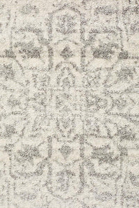 Aurora Dream White Silver Transitional Rug