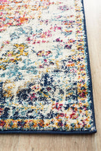 Aurora Carnival White Transitional Runner Rug
