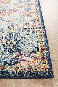 Aurora Carnival White Transitional Rug