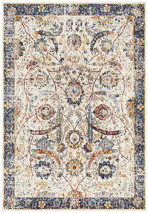 Aurora Peacock Ivory Transitional Rug