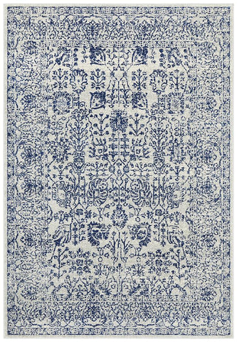 Aurora Frost Blue Transitional Rug