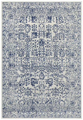 Aurora Frost Blue Transitional Rug