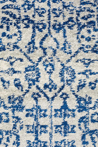 Aurora Frost Blue Transitional Rug