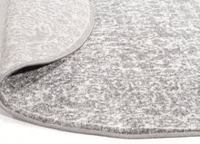 Evoke Homage Grey Transitional Round Rug