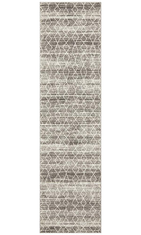 Aurora Remy Silver Transitional Runner Rug