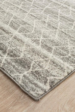 Aurora Remy Silver Transitional Runner Rug