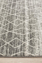 Aurora Remy Silver Transitional Runner Rug