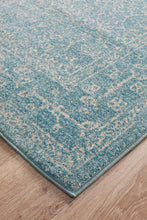 Aurora Depth Blue Transitional Rug