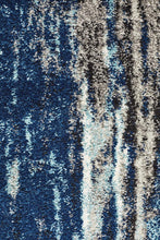 Aurora Transpose Blue Transitional Runner Rug