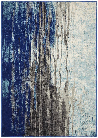 Aurora Transpose Blue Transitional Rug