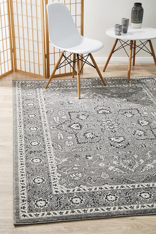 Aurora Stone Grey Transitional Rug