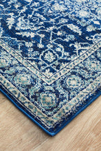 Aurora Release Navy Transitional Runner Rug