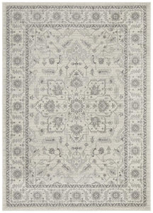 Aurora Winter White Transitional Rug