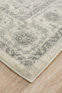 Aurora Winter White Transitional Rug