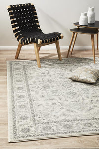 Aurora Winter White Transitional Rug