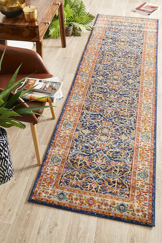 Aurora Splash Multi Transitional Runner Rug