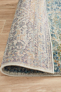 Aurora Duality Silver Transitional Runner Rug
