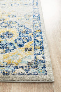 Aurora Poppy Multi Transitional Runner Rug