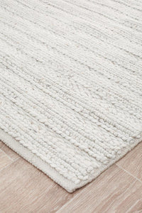 Sahara Hand Woven Ivory Rug