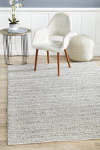 Sahara Hand Woven Silver Rug