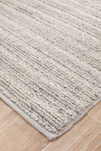 Sahara Hand Woven Silver Rug