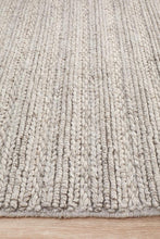 Sahara Hand Woven Silver Rug