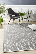 Tulum Beach Bohemian Chic Grey Rug