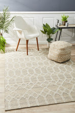 Tulum Woven Light Beige Champagne Rug