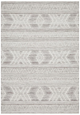 Tulum Woven Tribal Natural Rug